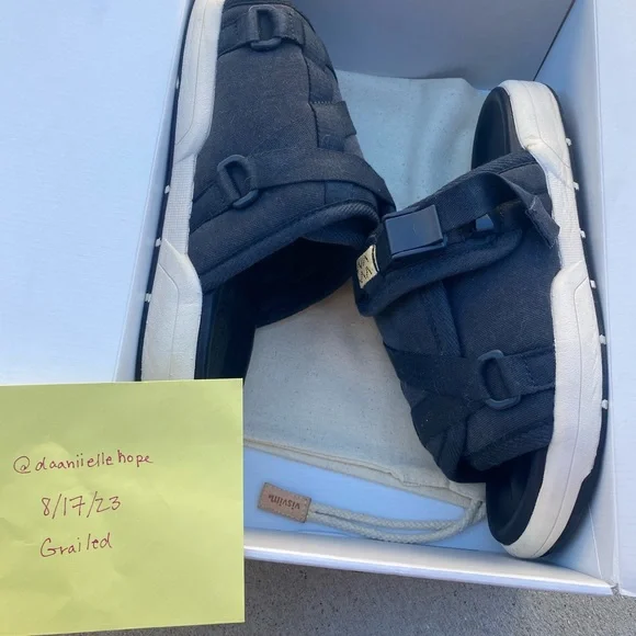 Visvim | Shoes | New Rare Visvim Christo Navy Slides | Poshmark display picture 2